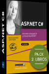 ASP.NET C#. Pack de 2 libros: Aprender el lenguaje C# y el desarrollo ASP.NET | 9782409033605 | Portada